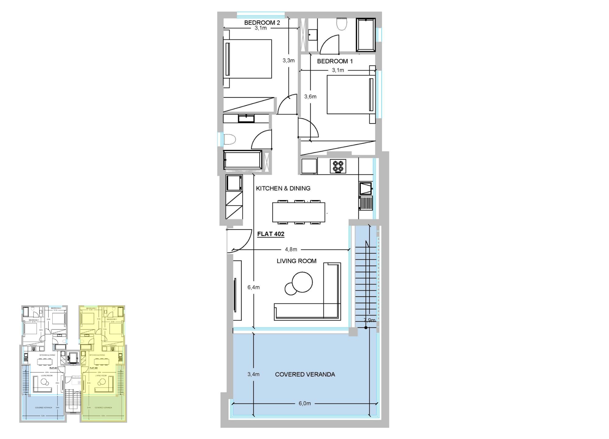Floorplan Xanthi-402